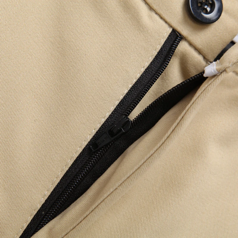 Мужские деловые брюки Saga 2019 хлопок шорты Черный Хаки узкие мужской ремень -