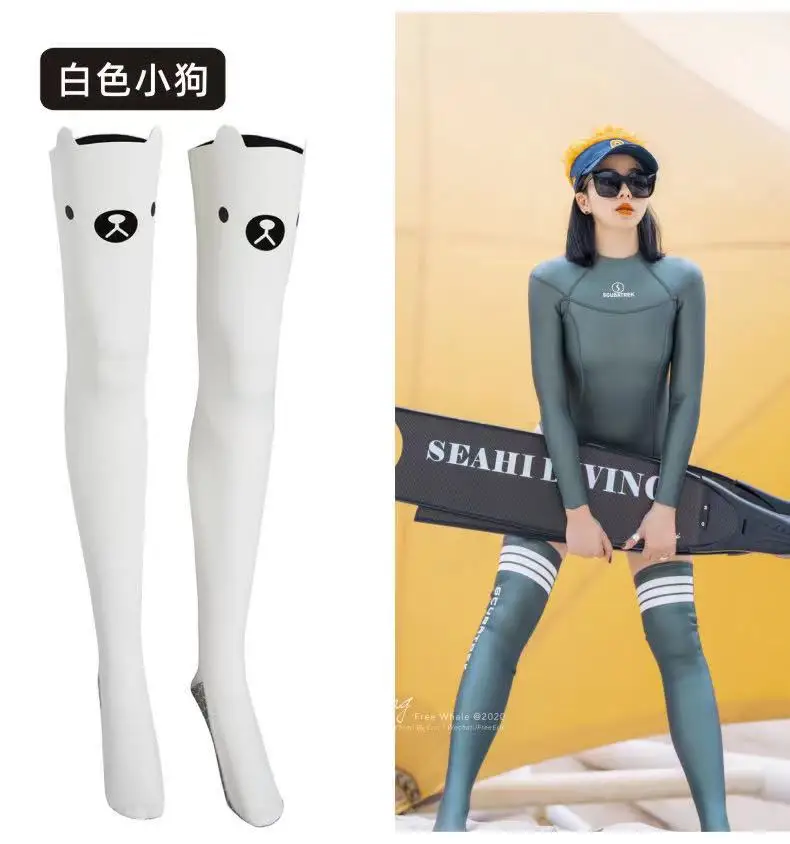 

Water Sport 2MM Neoprene Diving Long Socks Scuba Swim Snorkeling Surfing Stocking Wetsuit Neoprene Water Shoes Dive Gear