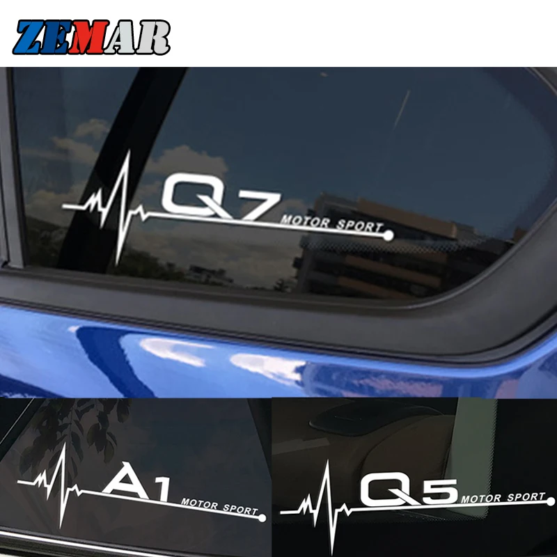 Стеклянные наклейки на корпус автомобиля окна для Audi A3 8P 8V A4 B8 B6 B7 B9 B5 A6 C6 C7 C5 Q5 A5 Q7 A1