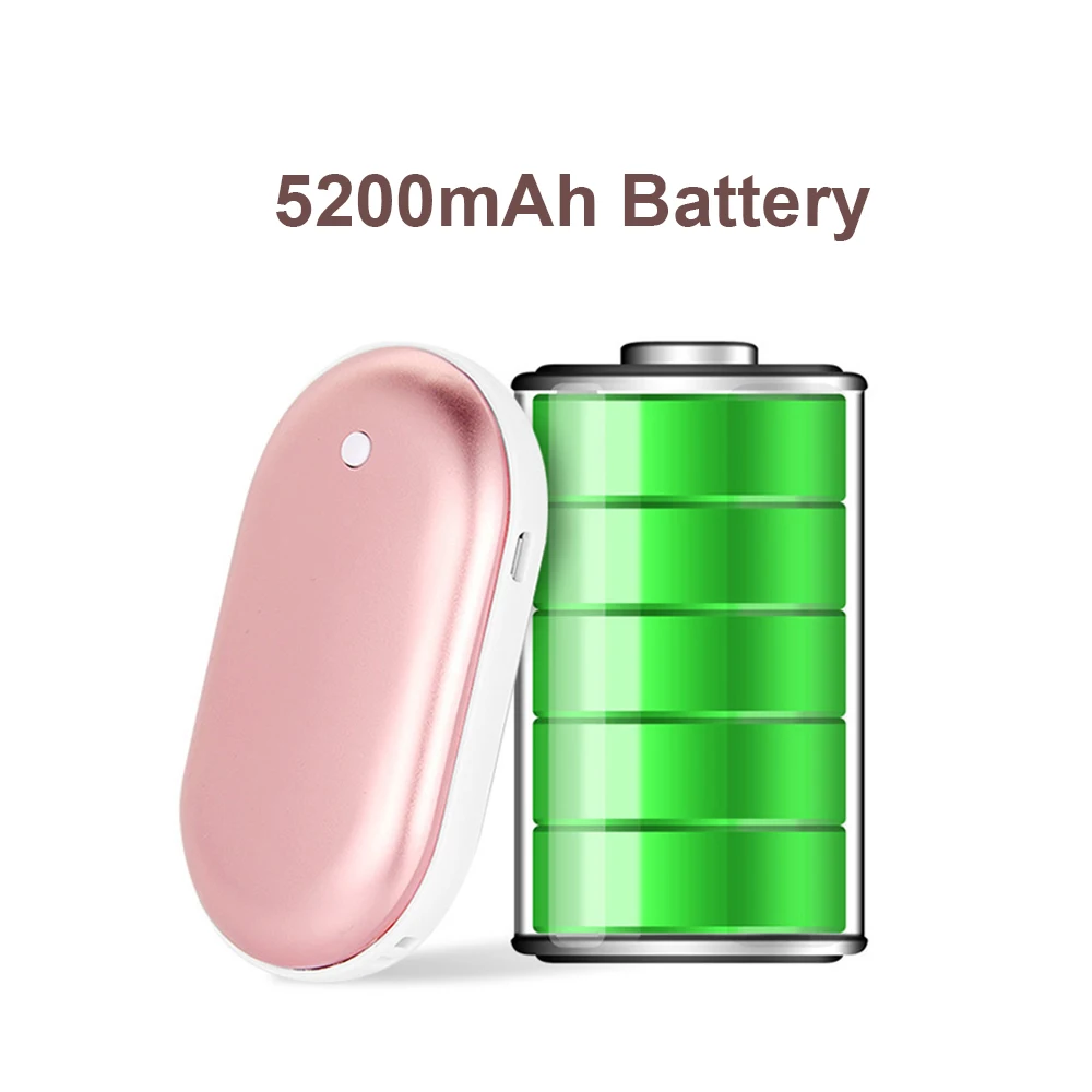 5200mAh 5V Симпатичный USB Перезаряжаемый переносной аккумулятор светодиодный