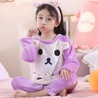2021 fashion homewear fashion cotton baby boy clothes sets for girls clothing toddler childrens winter suit for 3 10 years old
