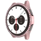 Алмазный чехол для Samsung Galaxy Watch 4 Classic 42 мм 46 мм, защитный бампер для Galaxy Watch 4 40 мм 44 мм, аксессуары