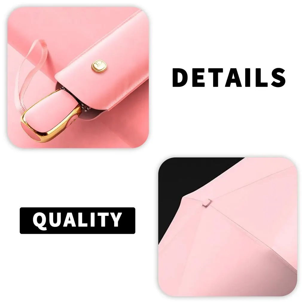 

New Wind Resistant Folding Automatic Umbrella Rain Women Auto Luxury Big Windproof Umbrellas Rain For Men Black Coating Parasol