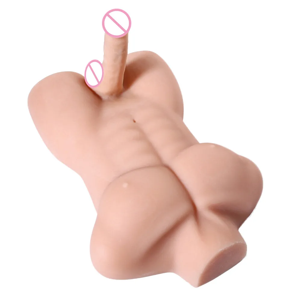 Реалистичный фаллоимитатор полный силикон половинные тела секс куклы для женщин