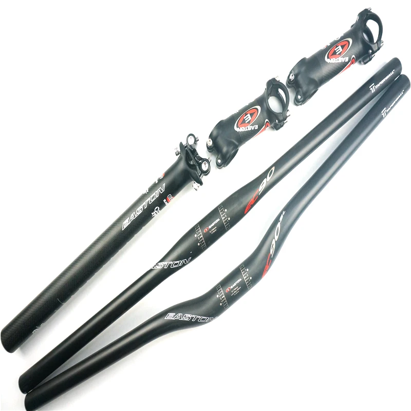 Новые детали для велосипеда EC90 стержень руля и подседельный штырь из углеродного