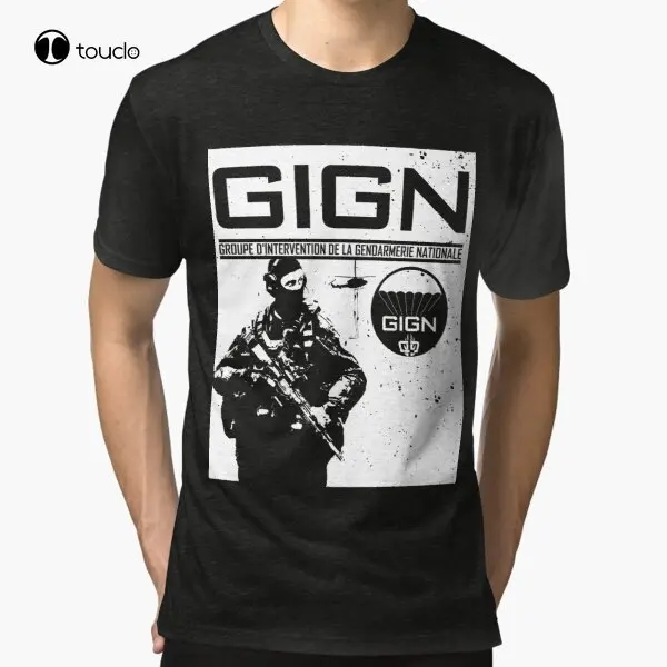 

Трехкомпонентная футболка Gign с эмблемой национальной дармерии элитных сил