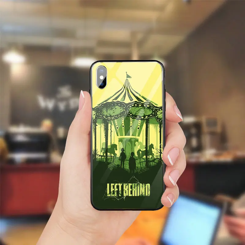 PC TPU Tempered Glass Phone Cases Cover for iPhone 5 5S SE 8 7 6 6S Plus X XR XS Max 10 Coque Bags Fashion The Last Of Us Diy | Мобильные