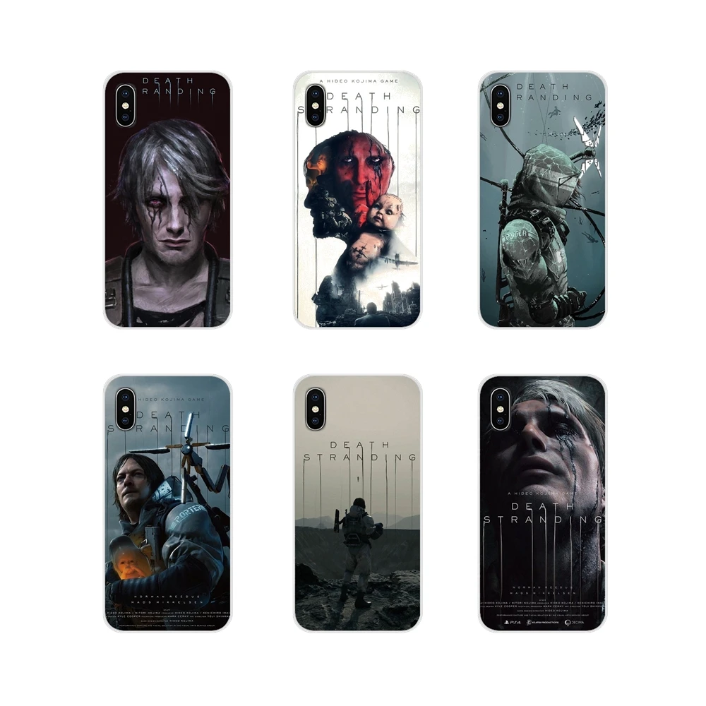 Прозрачный мягкий чехол для Xiaomi Mi4 Mi5 Mi5S Mi6 Mi A1 A2 5X 6X 8 9 Lite SE Pro Max Mix 2 3 2S Death Stranding Luxury |