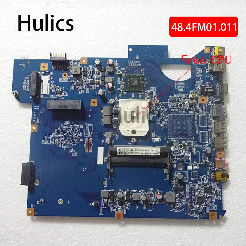 Материнская плата Hulics для Acer gateway NV53 оригинальная материнская ноутбука 09228-1 48. 4fm01.