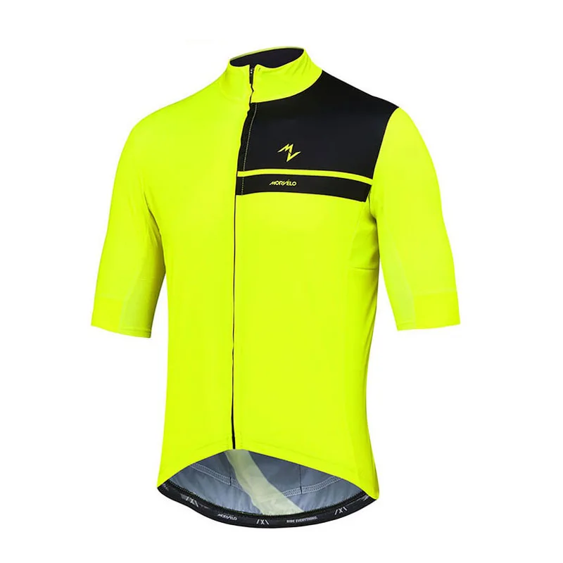 Morvelo Pro Велоспорт Джерси Топы летние гонки велосипедная одежда Ropa Ciclismo короткий