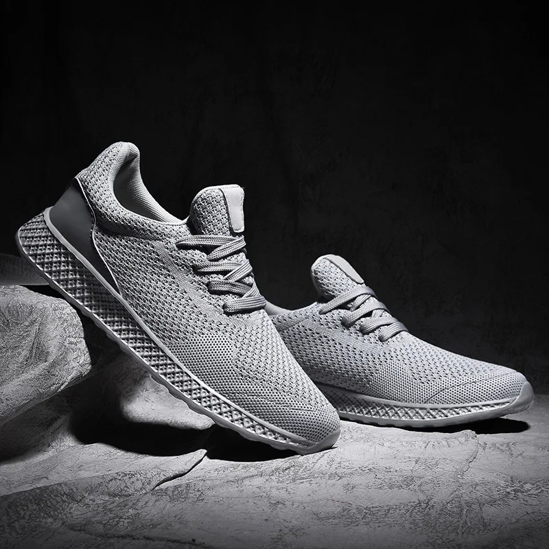 

Men's Sport Shoes 2021 Fashion Upper Running Sneakers Casual 39-48