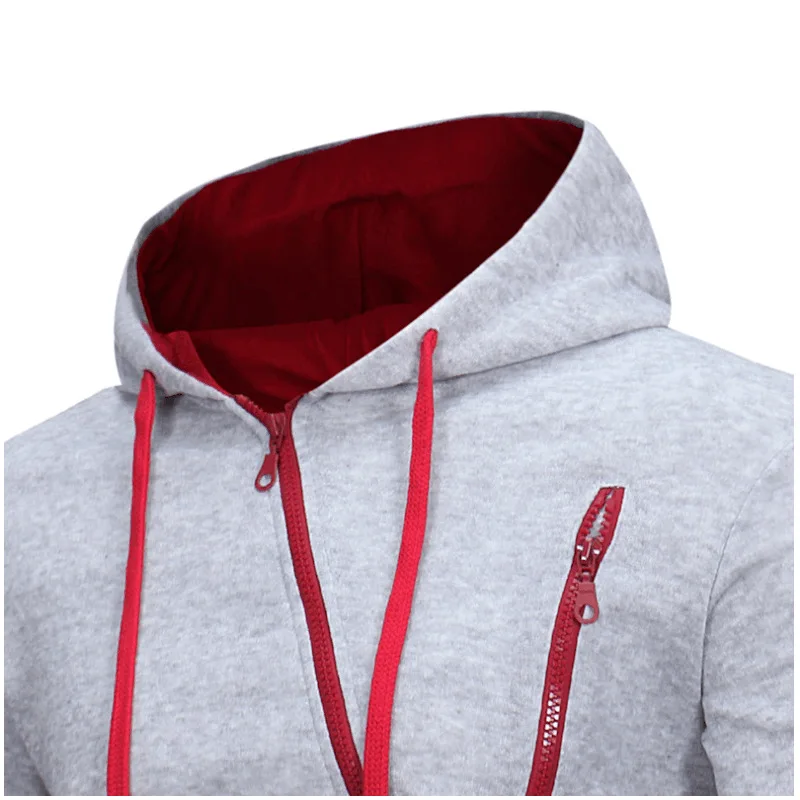 

2020 New Brand Men Tracksuits Outwear Hoodies Zipper Sports suit Sets Male Sweatshirts Cardigan Men Set Clothes Pants plus size