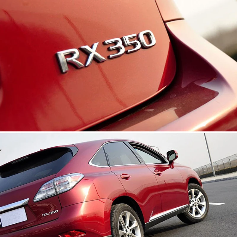 AQTQAQ 1 шт. 3D металлический ES350 RX350 автомобильный боковое крыло задний багажник