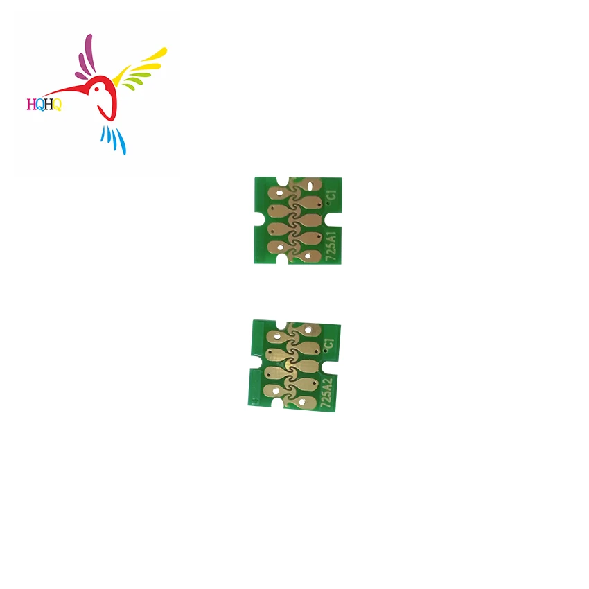 6 шт./компл. один раз чип для Epson Surecolor SC F2000 F2100 картридж T7251 t7254 t725A картриджа с