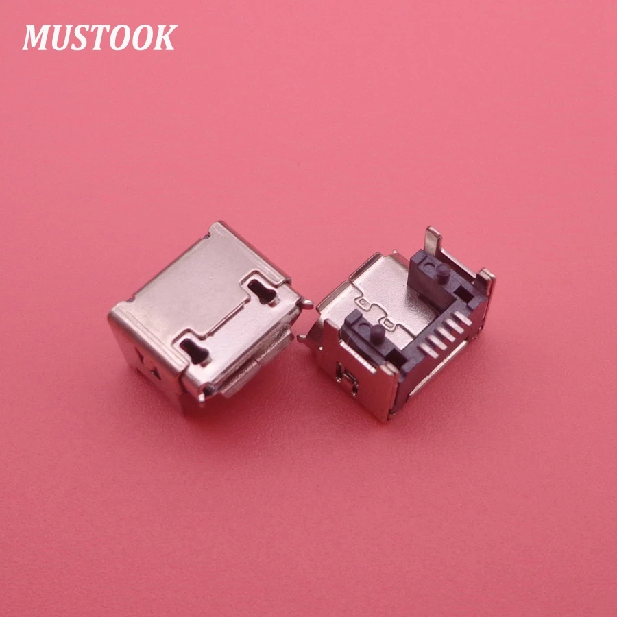 5 шт. для зарядки 2 3 Bluetooth динамик 5pin мини USB док-станция разъем порт Micro Запасные