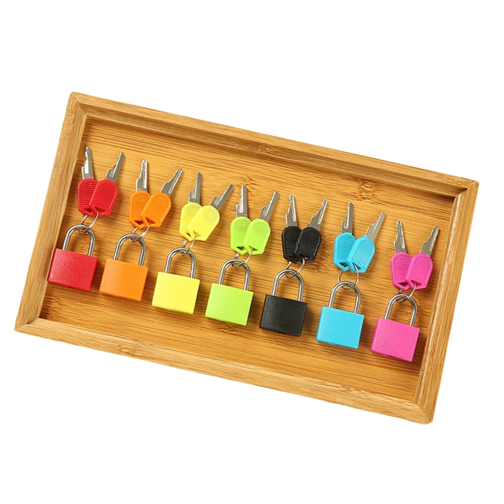 

Salver Kids Montessori Toy Color Cognition 7-Color Wooden Lock