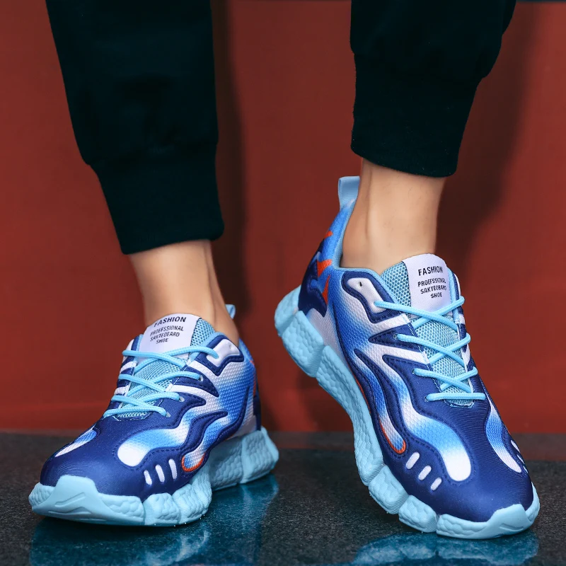 

Air Cushion Jogging Shoe Man Sport Running Shoes Breathable Sneakers for Men Tennis Outdoor Training Marathon Racing Shoe