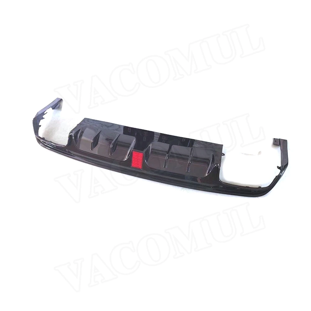 Диффузор губа на задний бампер с выхлопными наконечниками для Mercedes Benz S Class W222 S63 S65