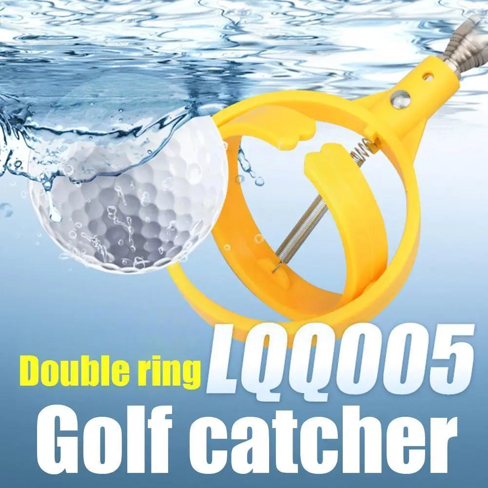 

2m Golf Ball Pick Up Tools Telescopic Golf Ball Retriever Automatic Locking Retracted Up Scoop Golf Pick Picker D5v5
