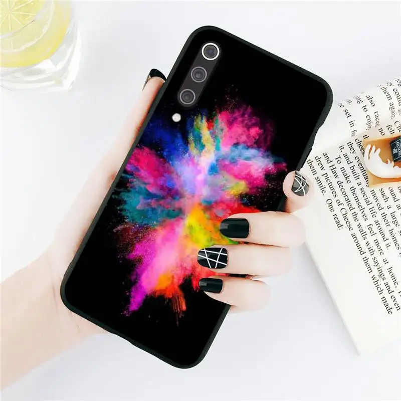 

Colorful aesthetics pattern Phone Case For Xiaomi Redmi note 7 8 9 t max3 s 10 pro lite Luxury brand shell funda coque