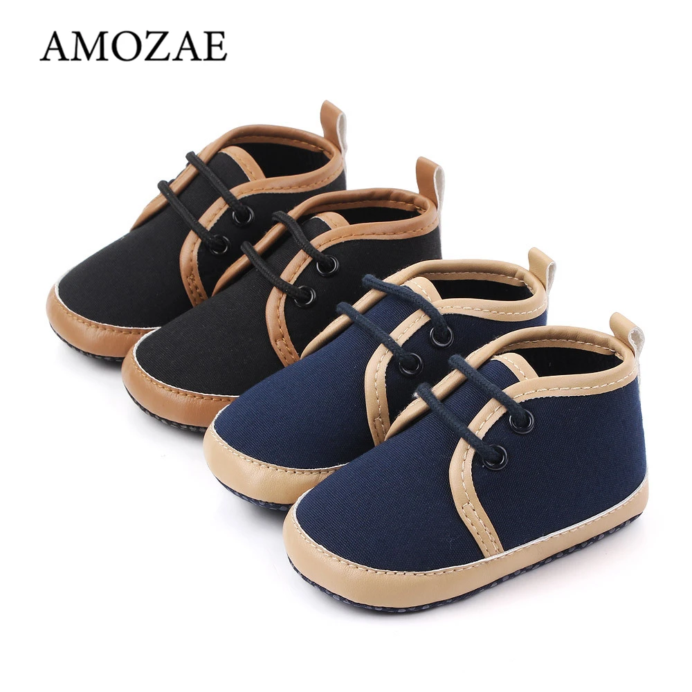 

Spring/Autumn Baby Shoes Newborn Casual Cotton Shoes Baby Boy Shoes Solid Color Bebes Soft-soled Non-slip Toddler Shoes