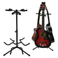 portable universal guitar stand black folding tripod stand acoustic classical electric guitar stand bass holder multifunctional