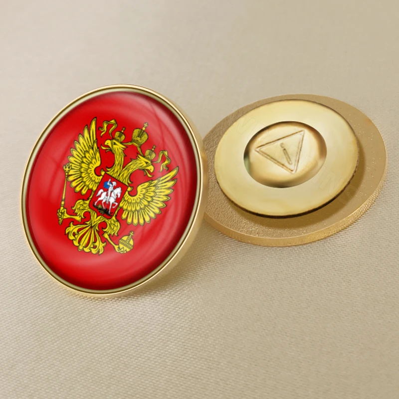 Заколки-значки с флагом Российской Федерации | Украшения и аксессуары