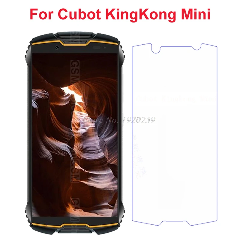 Tempered Glass for Cubot King Kong CS 3 Protective 9H Quality Screen Protector Film Case KingKong Mini | Мобильные телефоны и