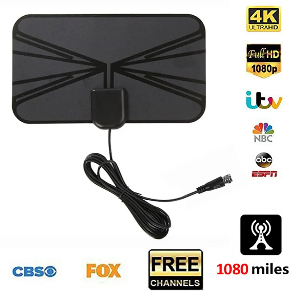 Телевизионная антенна HD 1080 миль цифровой кабель телевизионная K домашний