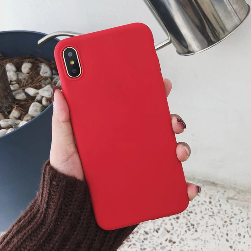 red Lamo чехол, силиконовый чехол для телефона huawei P smart plus p20 p30 p8 p9 p10 lite Honor 20 Pro, карамельный цвет, мягкий ТПУ - Цвет: red
