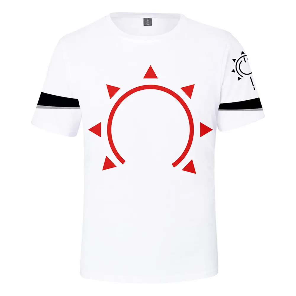 

Новое поступление, Детская футболка с 3D принтом Fire Force, модная повседневная весенне-летняя футболка с коротким рукавом, модный детский пуловер