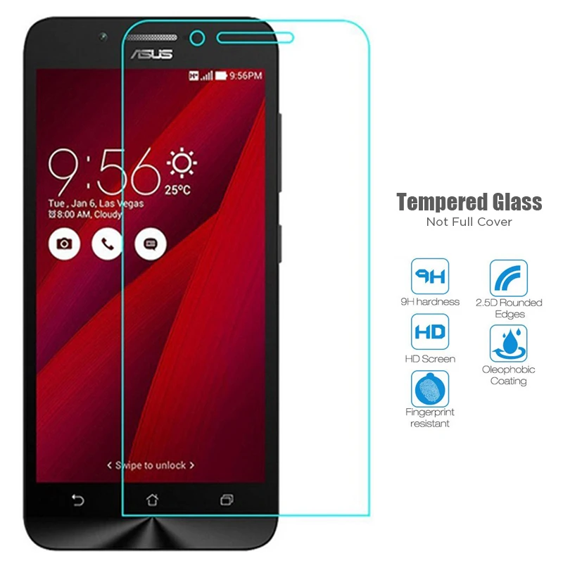 Закаленное стекло Для Zenfone ZB570TL ZB601KL ZB631KL ZB633KL ZB634KL Защита экрана для ZC451TG ZC500TG ZC520KL
