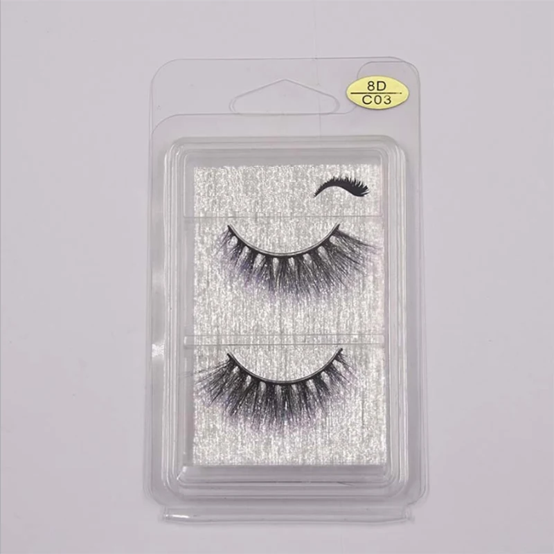 1 пара кукол с накладными ресницами короткое моделирование натуральные завивки