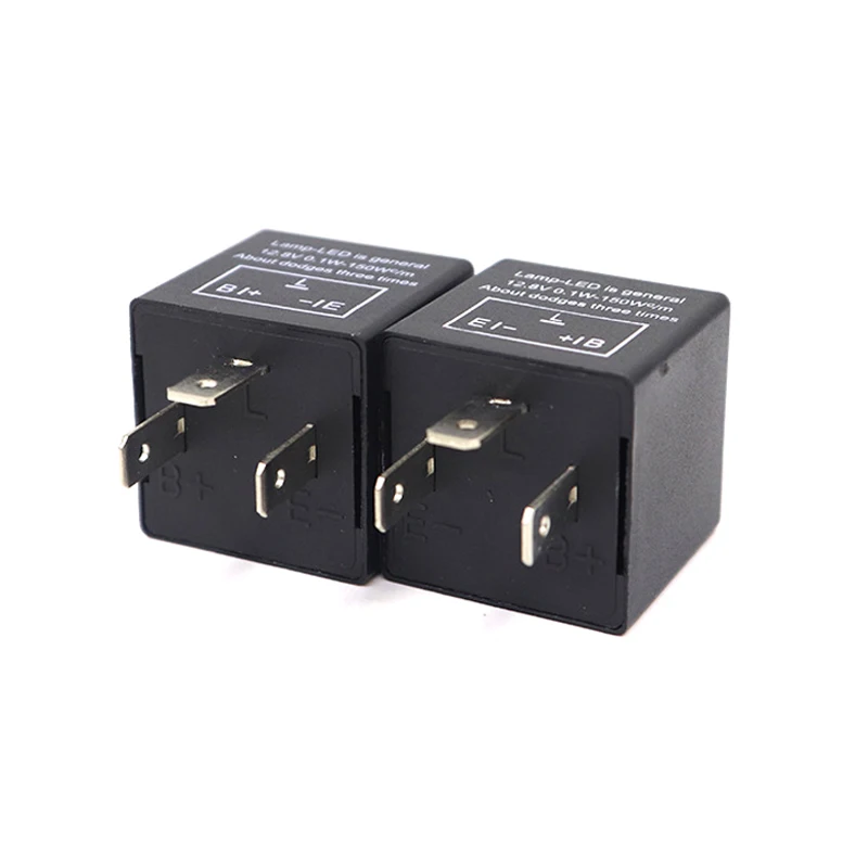 3-х контактный автомобиль мотоцикл Светодиодный проблесковый маячок реле 12V