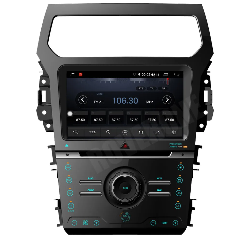 Автомагнитола на Android 9 0 для Ford Explorer 2012 2013 2014 2015 автомобильная стереосистема с DVD GPS