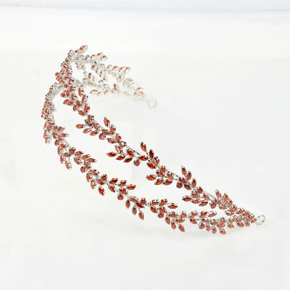 Luxo cristal nupcial coroas, elegante Headwear, Prom