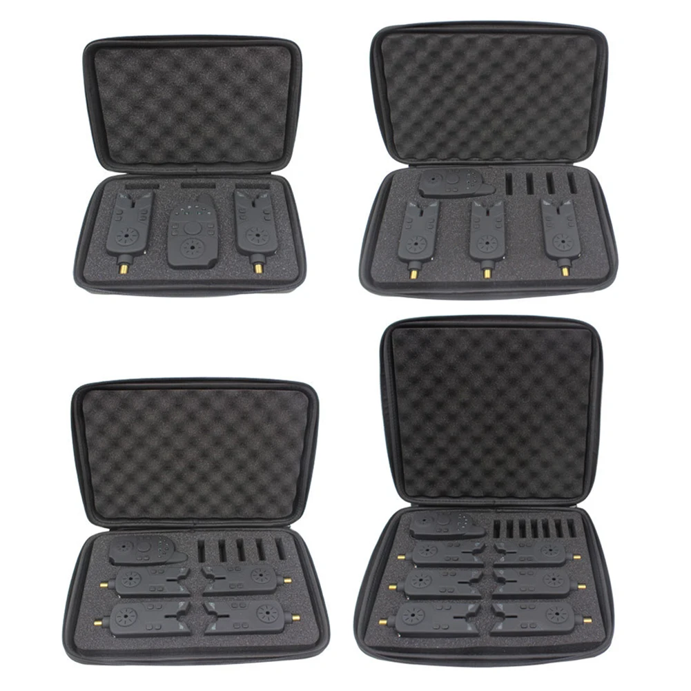 

Wireless LED Carp Receiver Fishing Tackle Outdoor Waterproof Fishing Bite Alarm Sounds Set Alert Indicator Portable with Snag