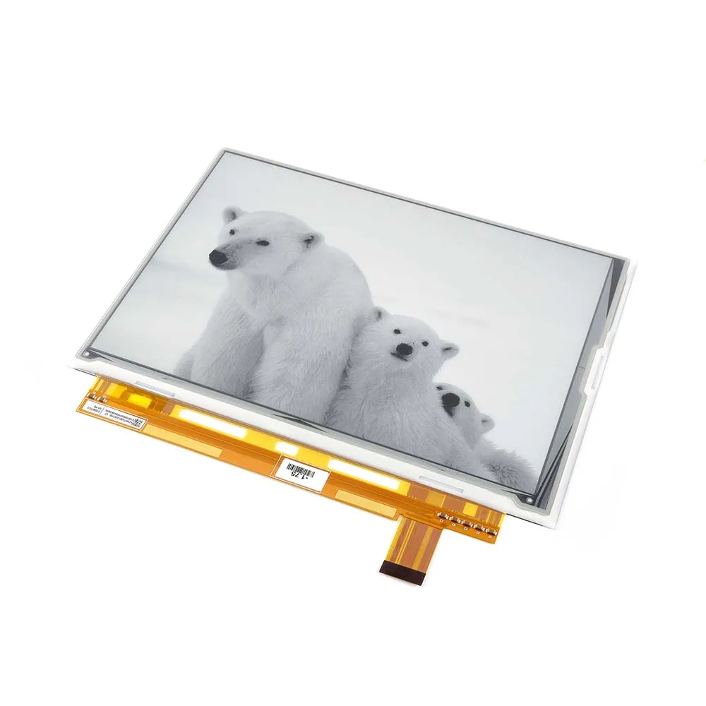Waveshare 1200x825 9 7 дюймовый E-Ink сырьевой дисплей параллельный порт без печатной платы |