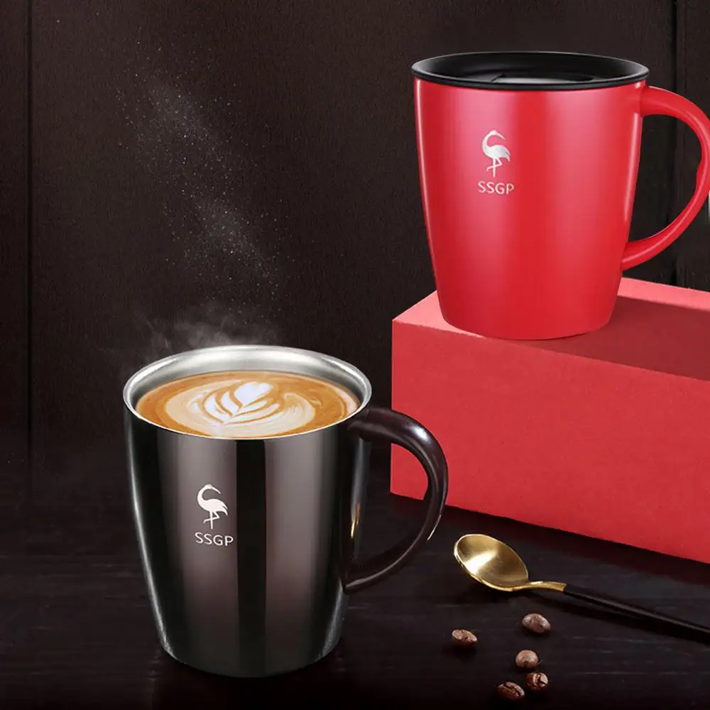 Кружка из нержавеющей стали 304 для домашнего использования кружка молока