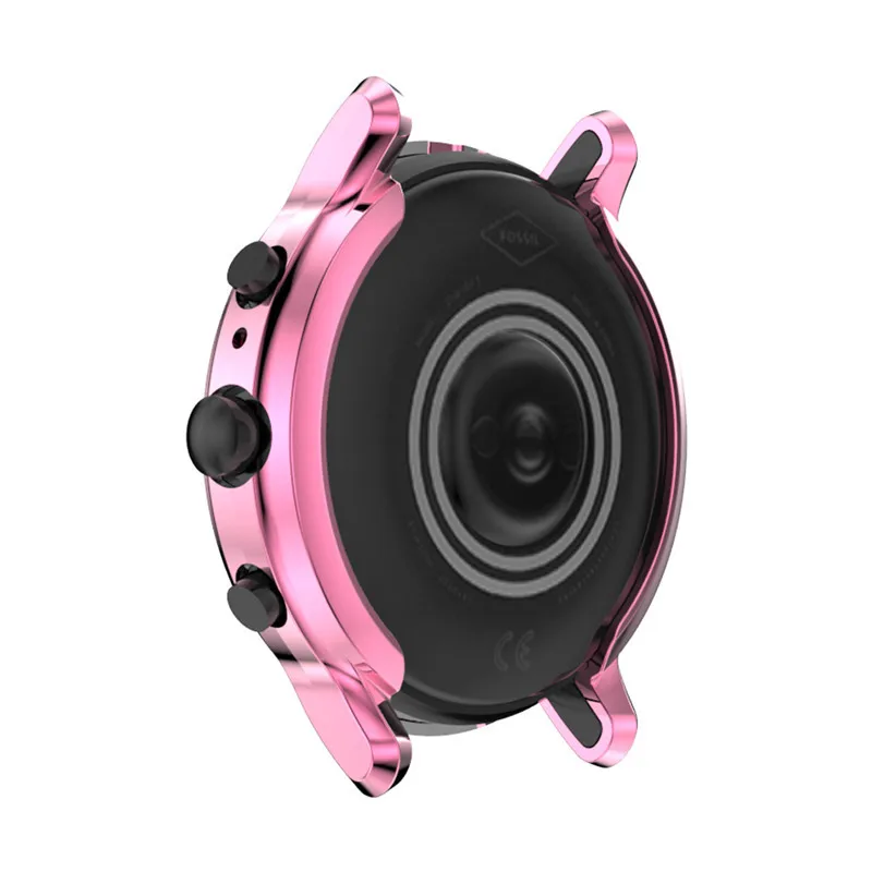 Защитный чехол из мягкого ТПУ для спортивных часов Fossil Gen 5 the Carlyle/Julianna HR |