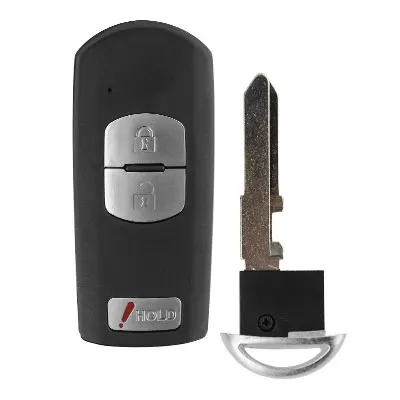 Type 3 Set OkeyTech для Mazda 3 5 6 CX5 CX7 CX-5 Atenza клип умный авто ключ карты крышка оболочки замена Fob с запасной ключ полотно - Цвет: Type 3 Set