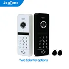 Jeatone 4-проводной 960P полный сенсорный дверной звонок наружный блок, поддержка разблокировки паролейкарт, работа с Jeatone 86s Wifi монитором