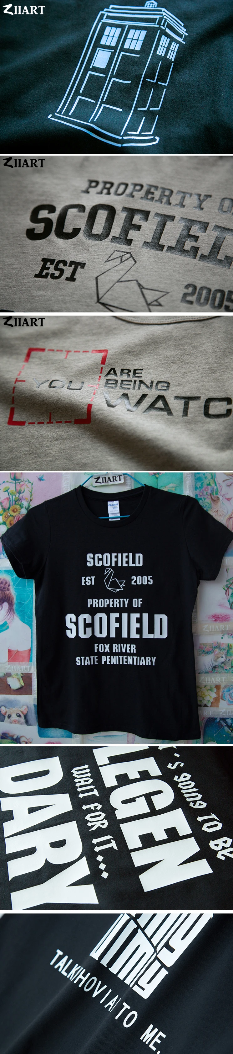 Футболка женская с круглым вырезом и коротким рукавом принтом очень странные