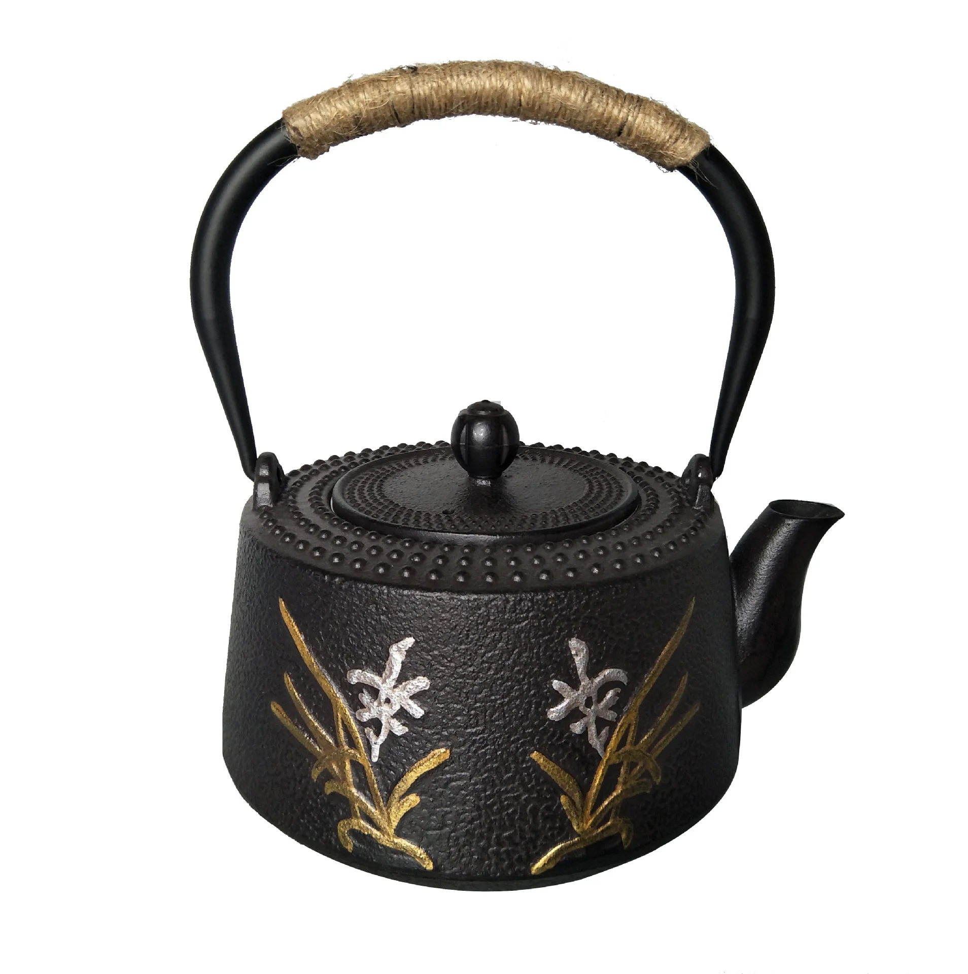 Японская Чайная посуда 1200 мл железный заварочный чайник под старину из