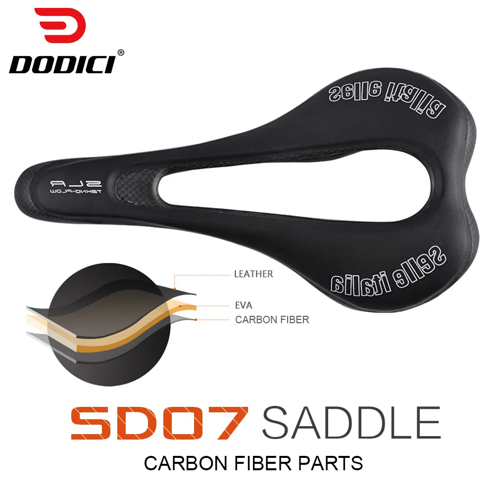 

Dodici Carbon Fiber Mtb Road Bicycle Saddle 3k Matt Mountain Bike Lightweight And Comfortable Seat Cost-effective Seat Bike Seat