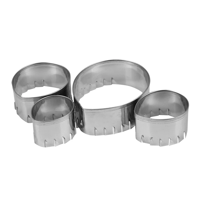 4 предмета в комплекте розы и рисунком цветов листьев набор фрез Fondant (сахарная)