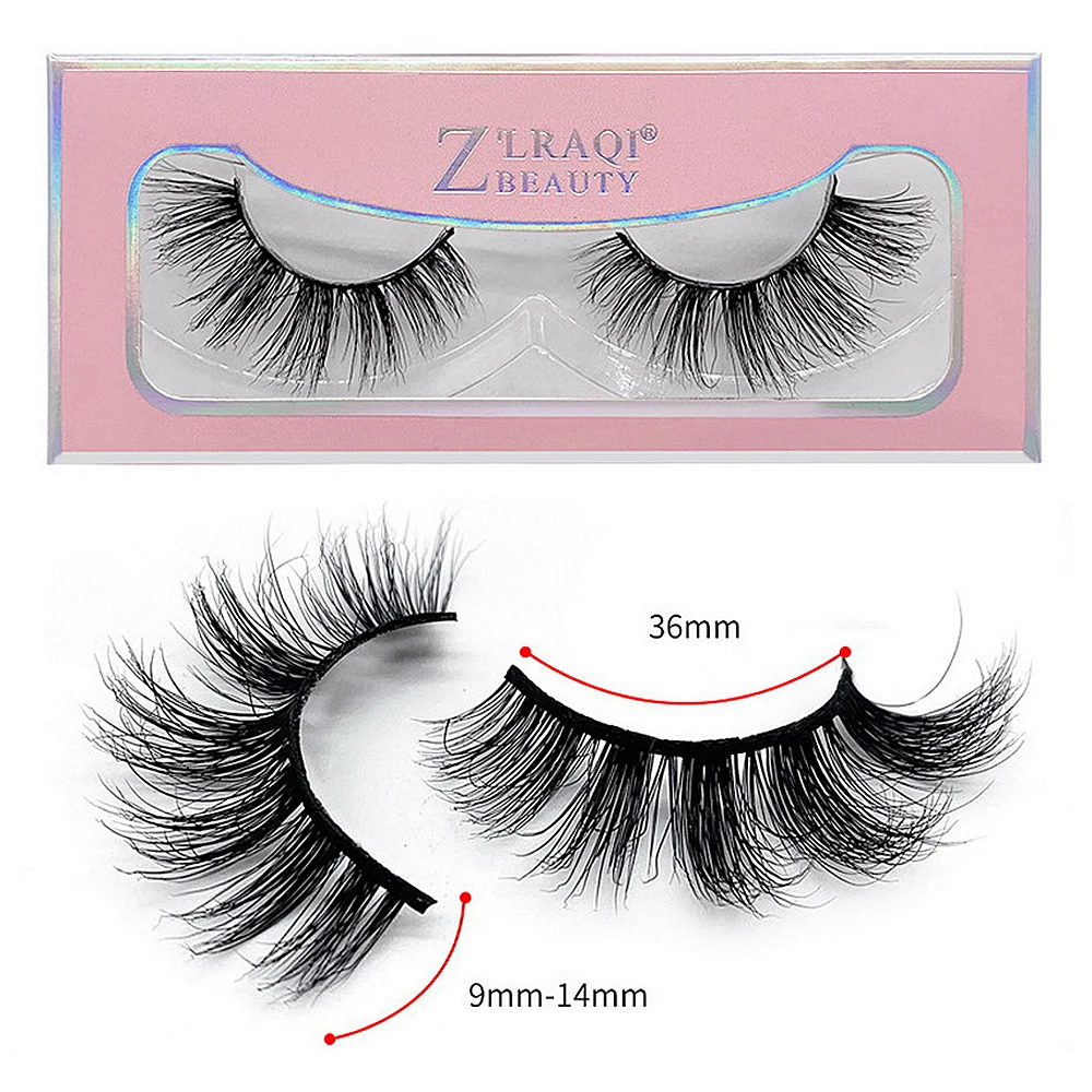 1 пара накладные ресницы натуральные толстые Длинные Накладные искусственные