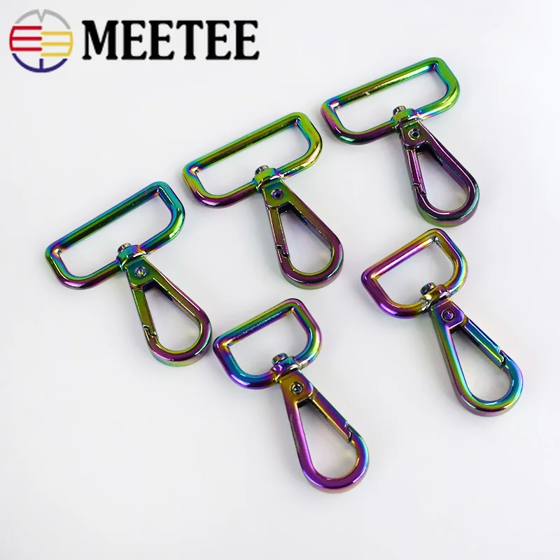 Meetee 2/4 шт. 19/32 мм металлическая сумка на ремешке с пряжками зажим зажиме