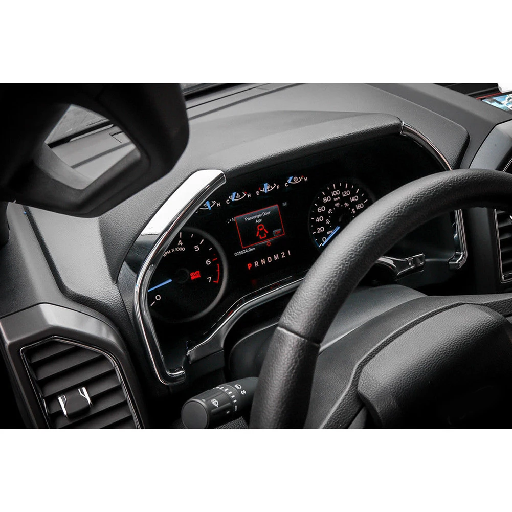

Accessories Chrome Box Trim Cover For Ford F150 2015+ Well Made Durable