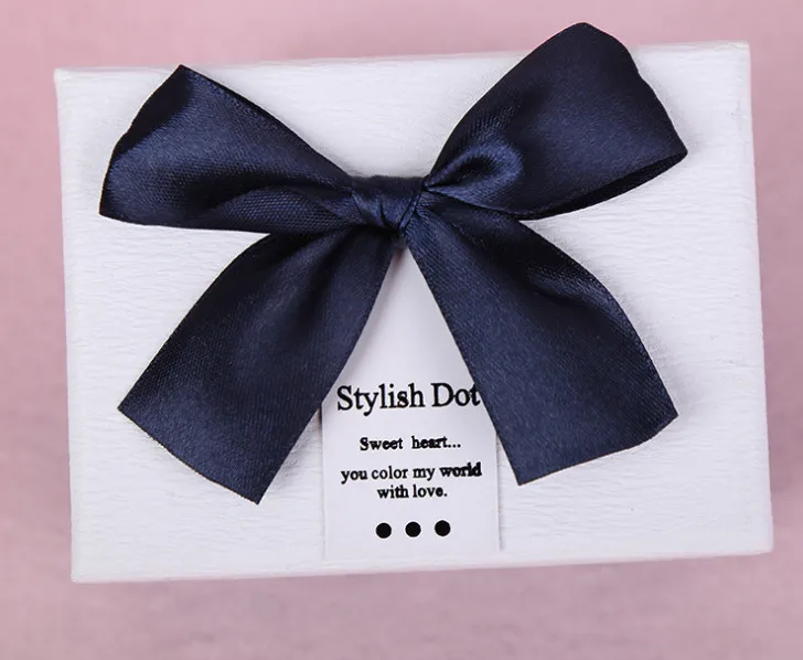 OEM логотип на заказ серьги ожерелье браслет коробки для упаковки ювелирных